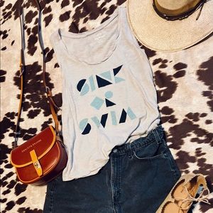 Casual “Sink or Swim” Tank